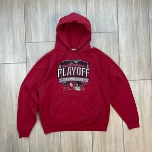 Oklahoma Sooners 2015 Playoff Hoodie Men’s M Red NCAA Football Fan Gear